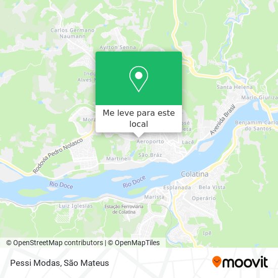 Pessi Modas mapa
