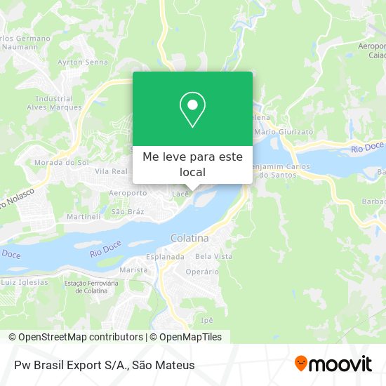 Pw Brasil Export S/A. mapa