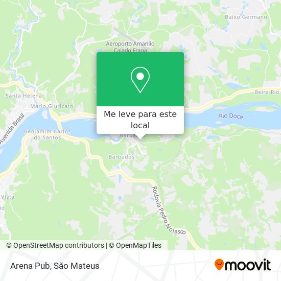 Arena Pub mapa