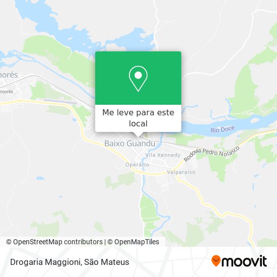 Drogaria Maggioni mapa