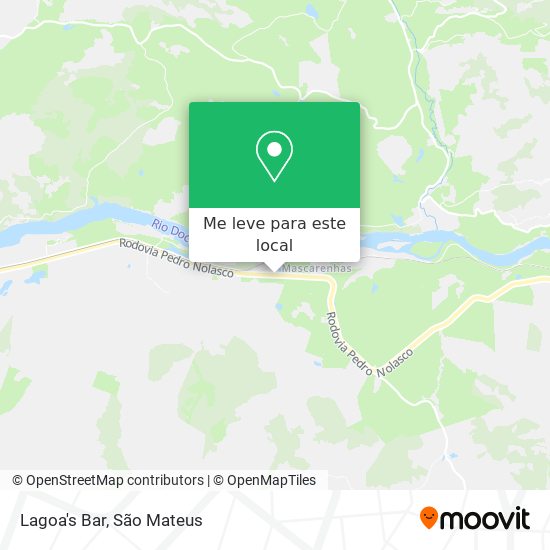 Lagoa's Bar mapa