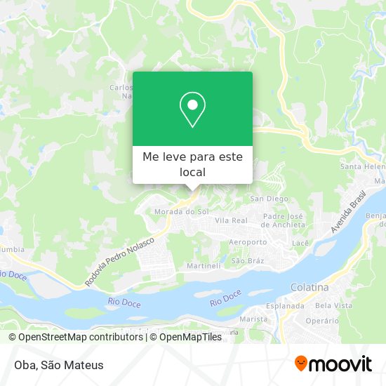 Oba mapa