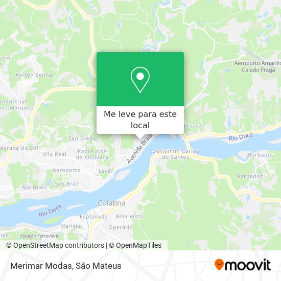 Merimar Modas mapa