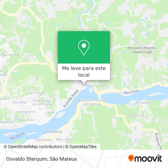 Osvaldo Sterquim mapa