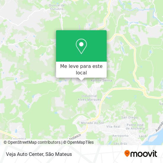 Veja Auto Center mapa