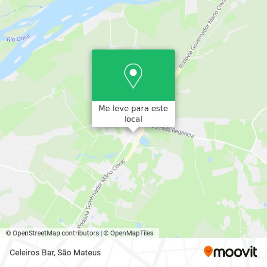 Celeiros Bar mapa