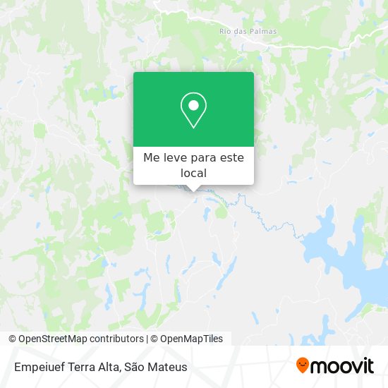Empeiuef Terra Alta mapa