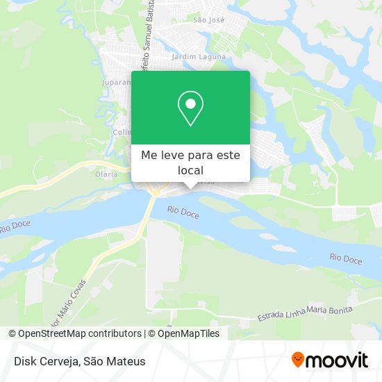 Disk Cerveja mapa
