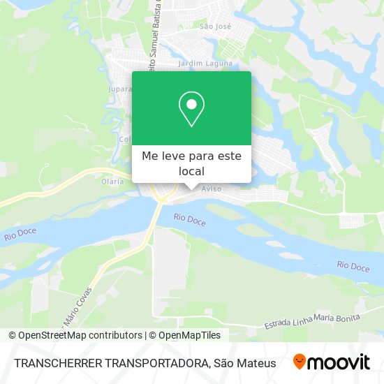 TRANSCHERRER TRANSPORTADORA mapa