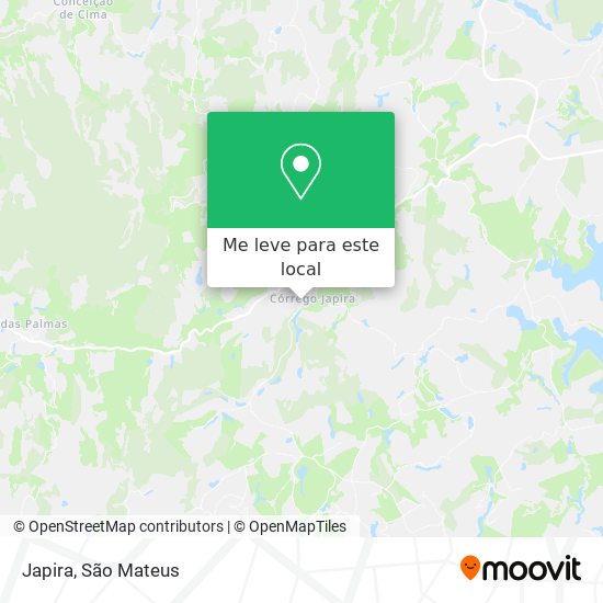 Japira mapa