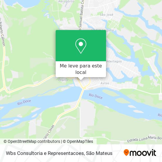 Wbs Consultoria e Representacoes mapa
