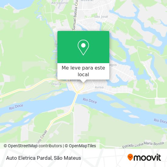 Auto Eletrica Pardal mapa