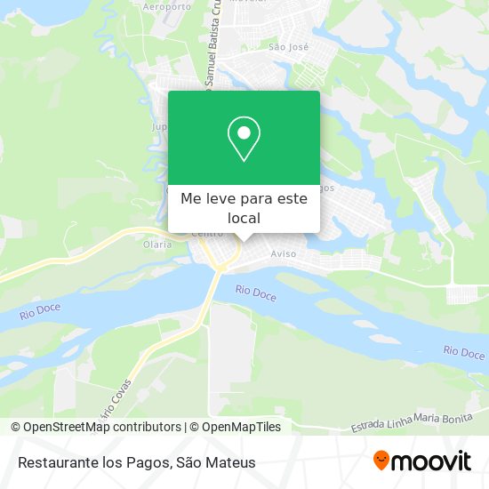 Restaurante los Pagos mapa