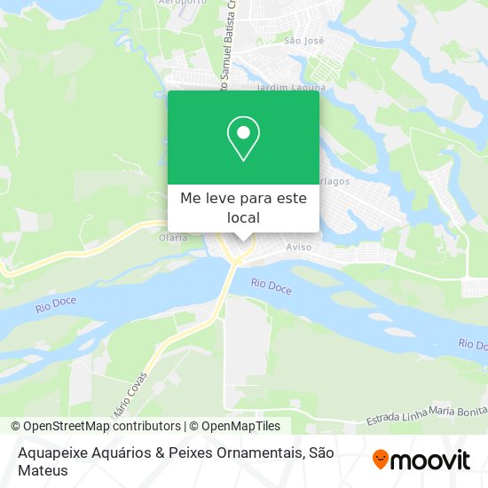 Aquapeixe Aquários & Peixes Ornamentais mapa