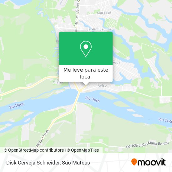 Disk Cerveja Schneider mapa