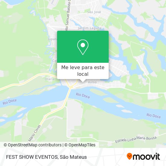 FEST SHOW EVENTOS mapa