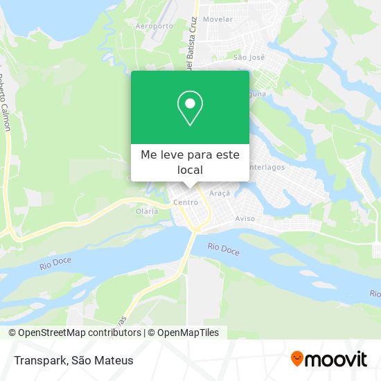 Transpark mapa