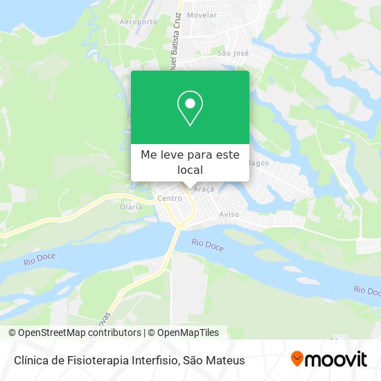 Clínica de Fisioterapia Interfisio mapa