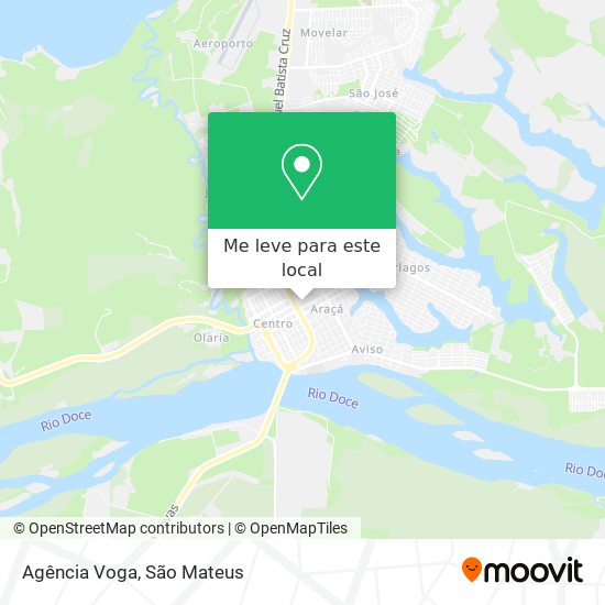 Agência Voga mapa