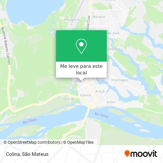 Colina mapa