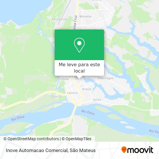 Inove Automacao Comercial mapa