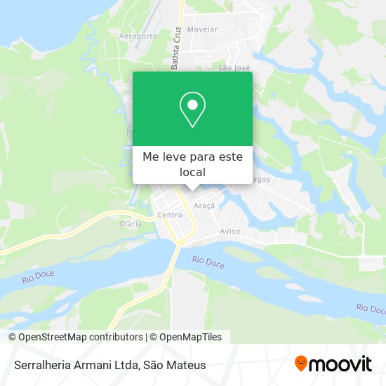 Serralheria Armani Ltda mapa
