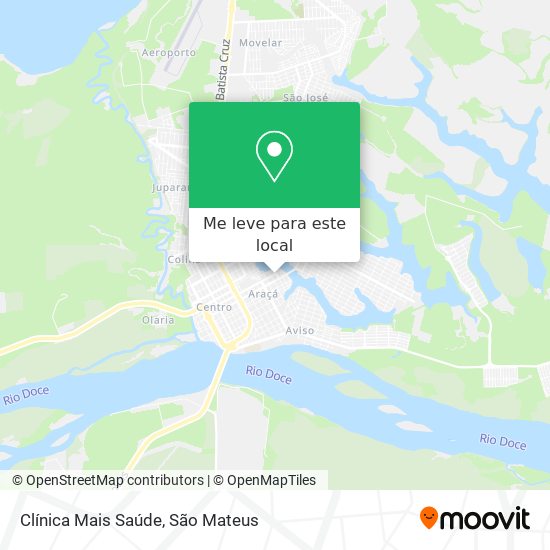 Clínica Mais Saúde mapa