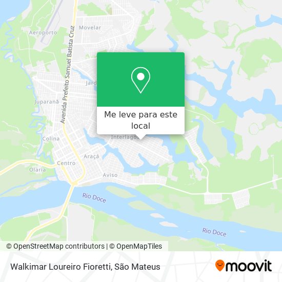 Walkimar Loureiro Fioretti mapa