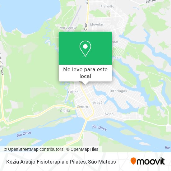 Kézia Araújo Fisioterapia e Pilates mapa
