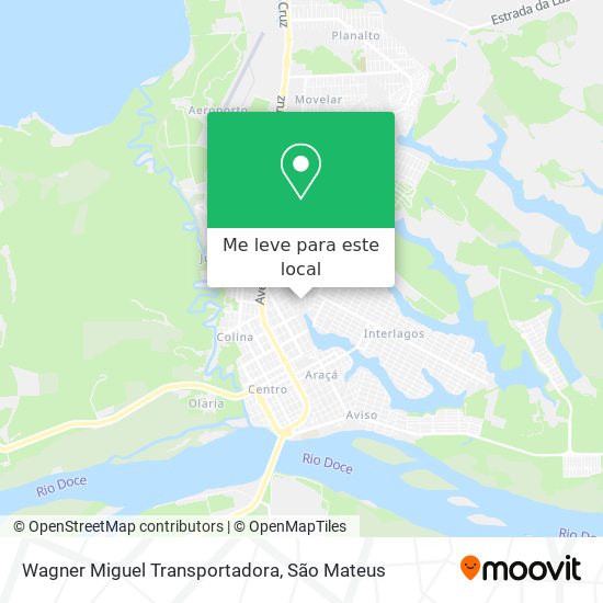 Wagner Miguel Transportadora mapa