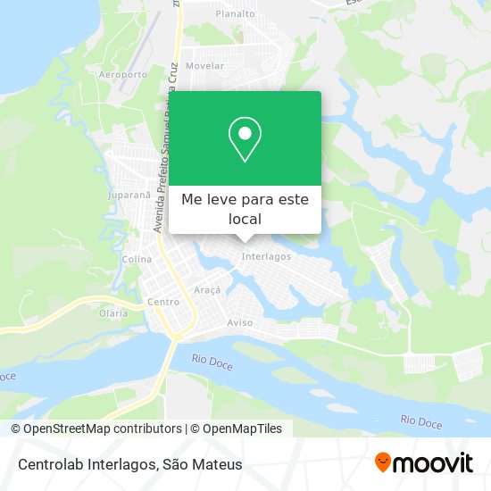 Centrolab Interlagos mapa