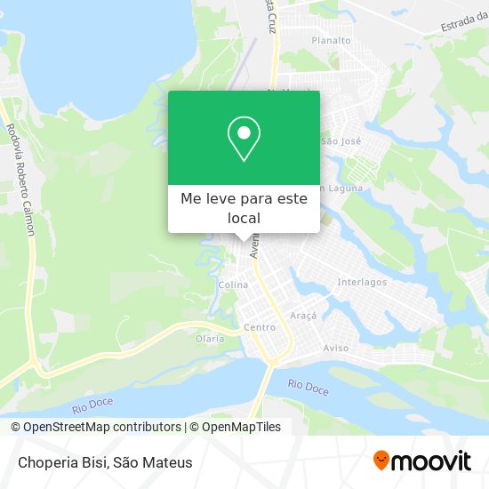 Choperia Bisi mapa