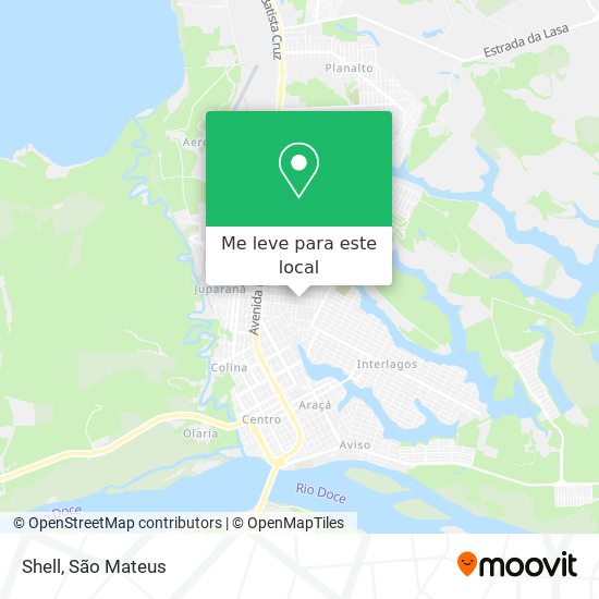 Shell mapa