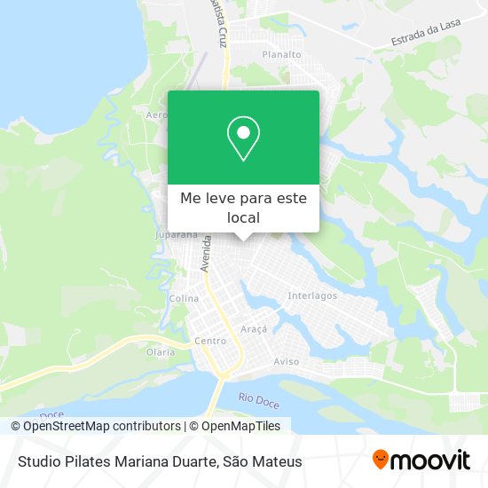 Studio Pilates Mariana Duarte mapa