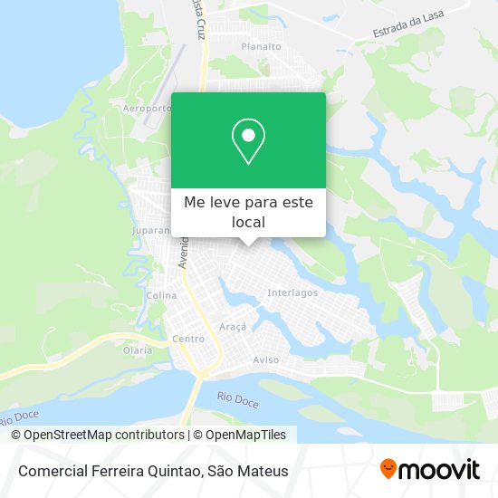 Comercial Ferreira Quintao mapa