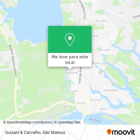 Guizani & Carvalho mapa