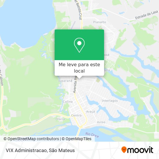VIX Administracao mapa