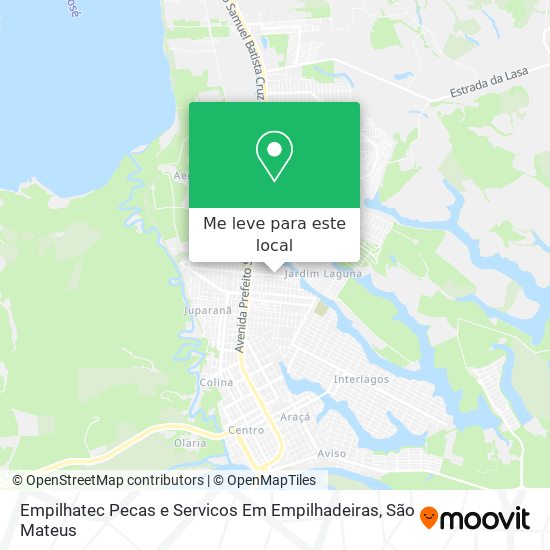 Empilhatec Pecas e Servicos Em Empilhadeiras mapa