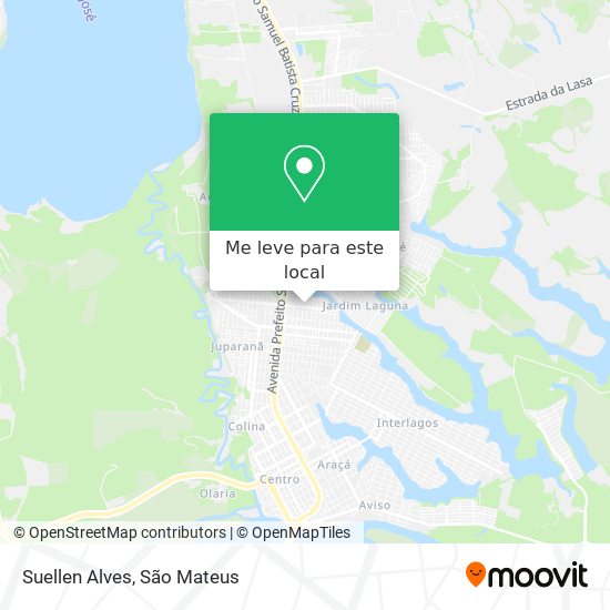 Suellen Alves mapa