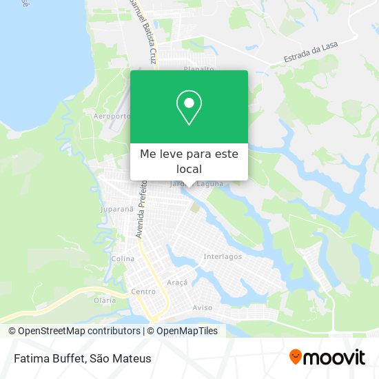 Fatima Buffet mapa
