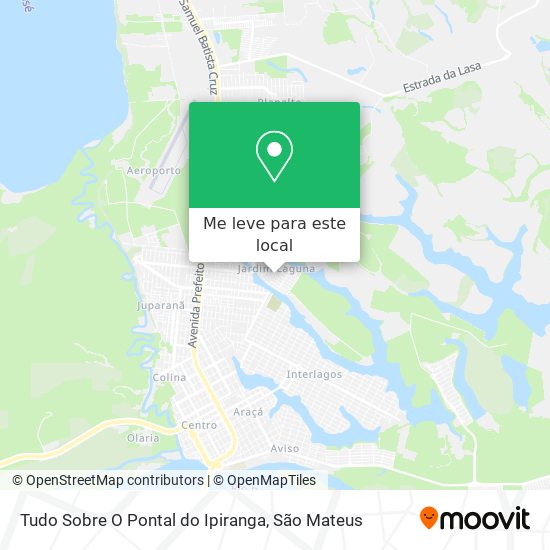Tudo Sobre O Pontal do Ipiranga mapa