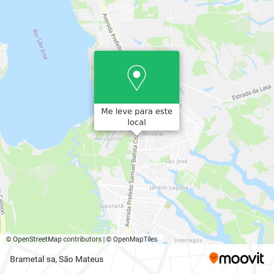 Brametal sa mapa