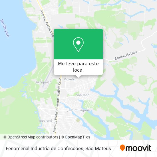 Fenomenal Industria de Confeccoes mapa