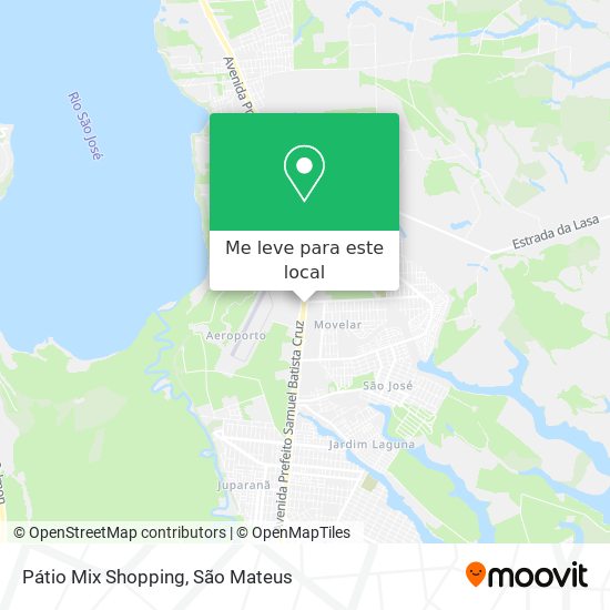 Pátio Mix Shopping mapa