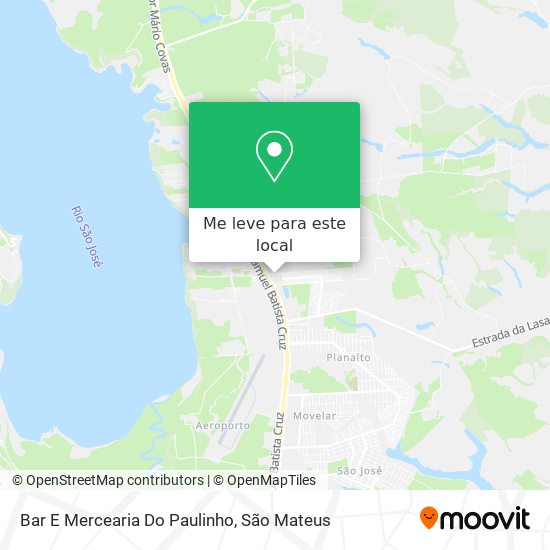 Bar E Mercearia Do Paulinho mapa
