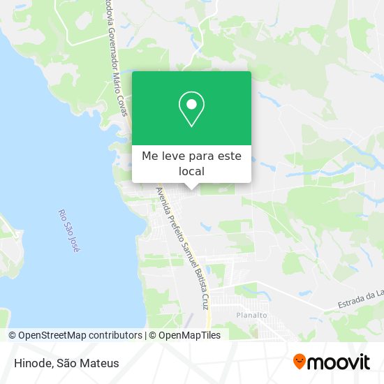 Hinode mapa
