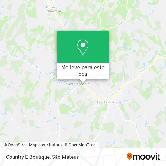 Country E Boutique mapa