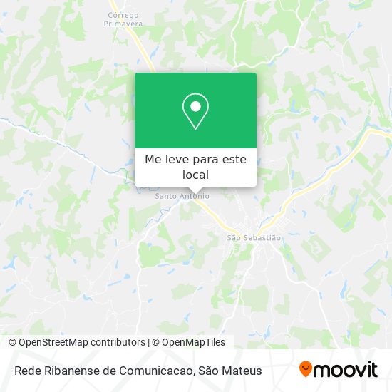 Rede Ribanense de Comunicacao mapa