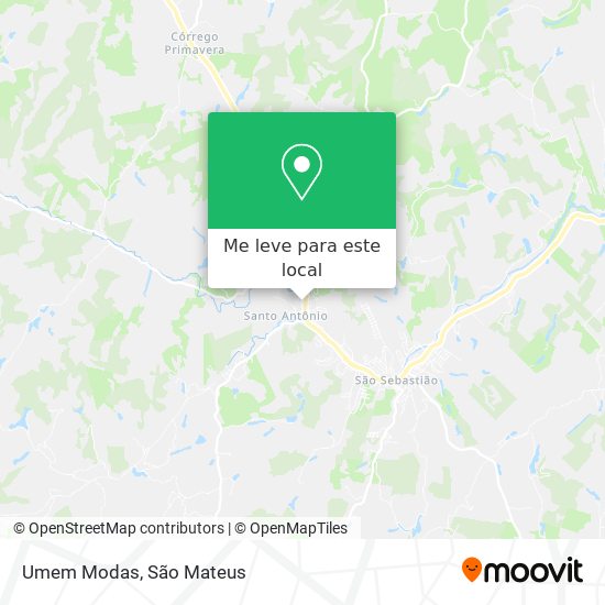 Umem Modas mapa