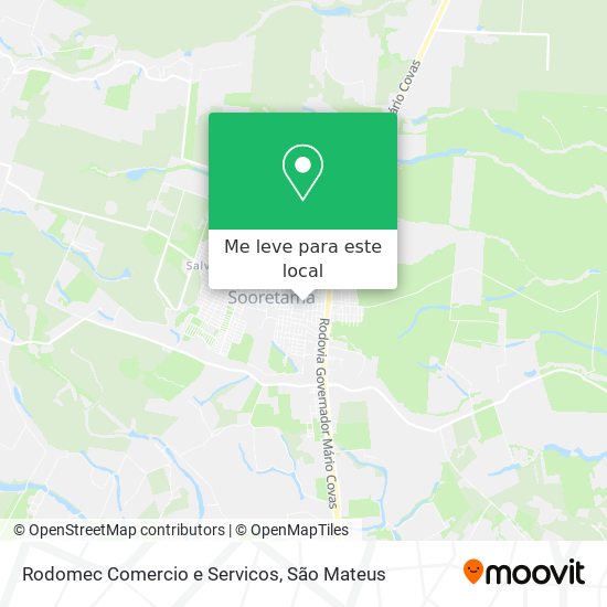 Rodomec Comercio e Servicos mapa